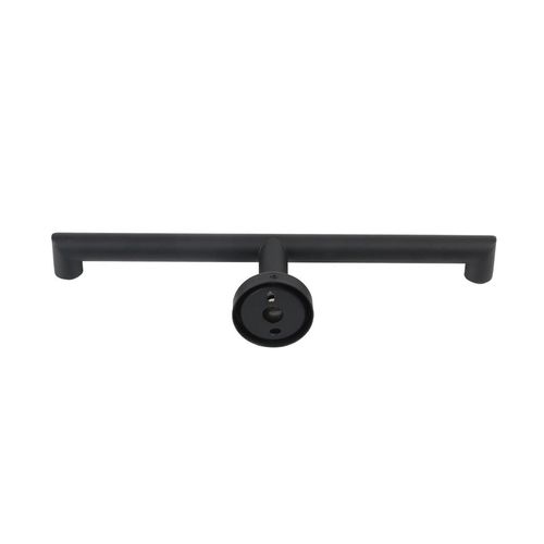 Porta Toalha Aqqua Six Preto 29cm