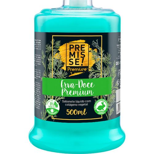 Sabonete Líquido 500ML Premium Erva Doce 211-500ML Premisse