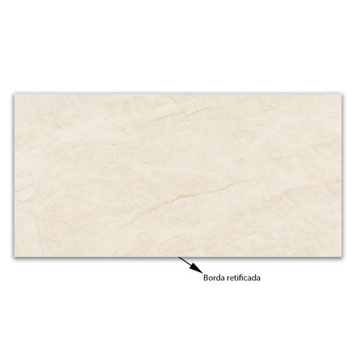 Porcelanato Eliane Mahal Marfim Acetinado "A" 60x120 Retificado