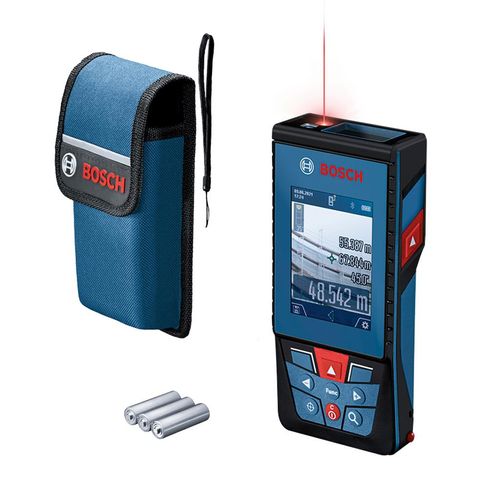 Trena a Laser Bosch GLM 100-25 C alcance 100m com Bluetooth
