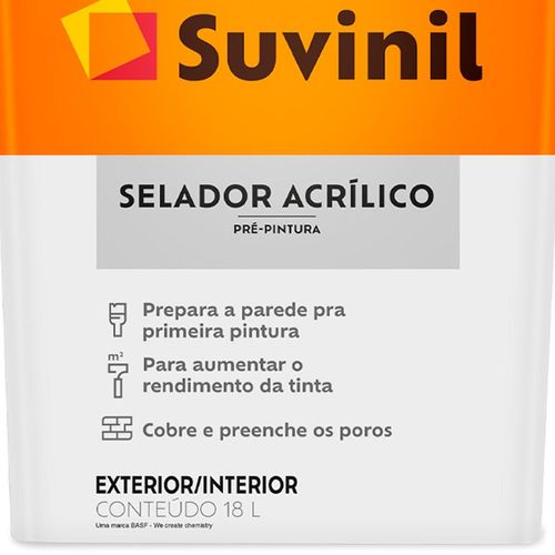 Selador Acrílico Suvinil 18L