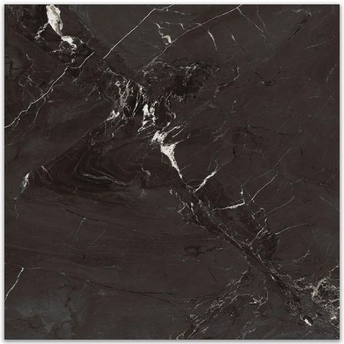 Porcelanato Elizabeth Nero Reale Esm HD Polido "A" 84x84 Retificado