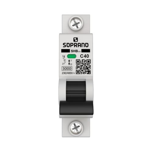 Disjuntor 40A Monopolar Soprano 3KA Curva C