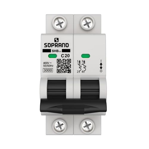Disjuntor 20A Monopolar Soprano 3KA Curva C