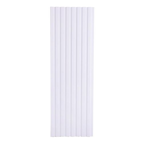 Painel Ripado Braspan MDF Branco 0,09x45,5x275cm