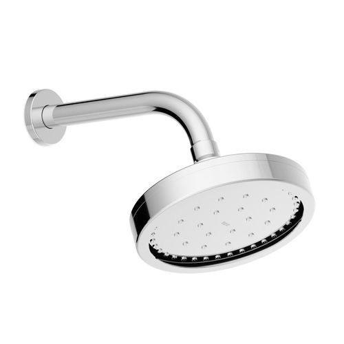 Chuveiro Com Tubo de Parede Roca 150 Autolimpante Rainfeel Cromado