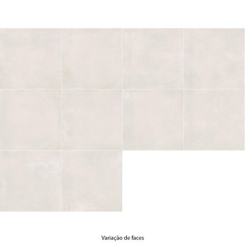 Porcelanato "A" 120x120 Sensi Off White 3D Acetinado Retificado 8064335 Eliane
