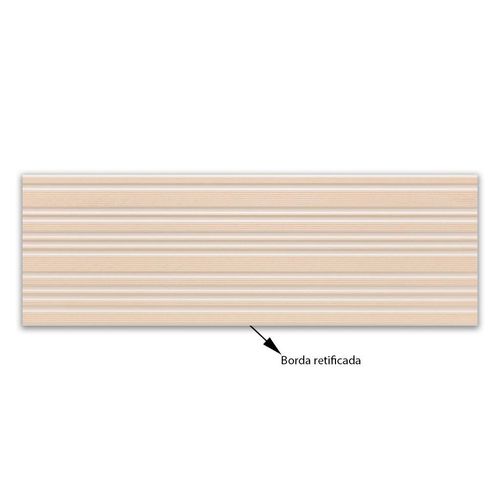 Revestimento Eliane Diamante Linen Tex Ouro Mate  "A" 30x90 Retificado