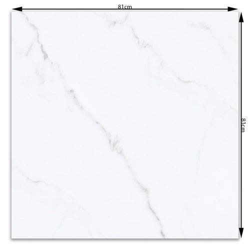 Porcelanato Gaudi Calacata Light Acetinado "A" 81x81 Retificado