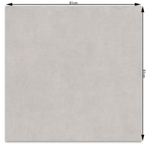 Porcelanato Gaudi Mocca Grey Acetinado "A" 81x81 Retificado