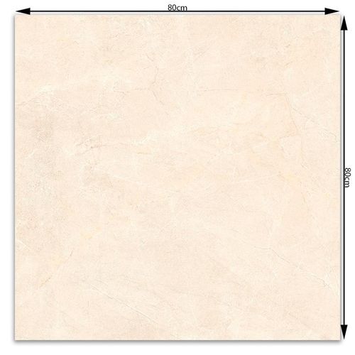 Porcelanato "A" 80x80 Elegance Almond Polido Retificado Elegance Almond PL 80 Gaudi
