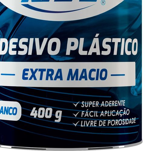 Massa Plástica Rhai 400g Extra Macio Branco