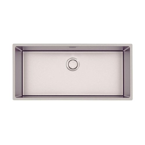 Cuba Aço Inox 90x40x25cm Quadrum Acetinado e Válcula de 4 1/2 com Escape 94000903 Tramontina