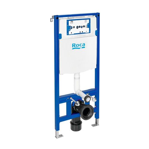Suporte para Bacia Suspenso Roca com Caixa Dry Wall 80mm Metal