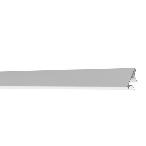 Perfil de Sobrepor Luminatti Trik Para Fita LED Luz Indireta 3M Branco