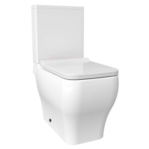 Kit Bacia com Caixa Acoplada Completo Roma Branco ST78478 Aqqua