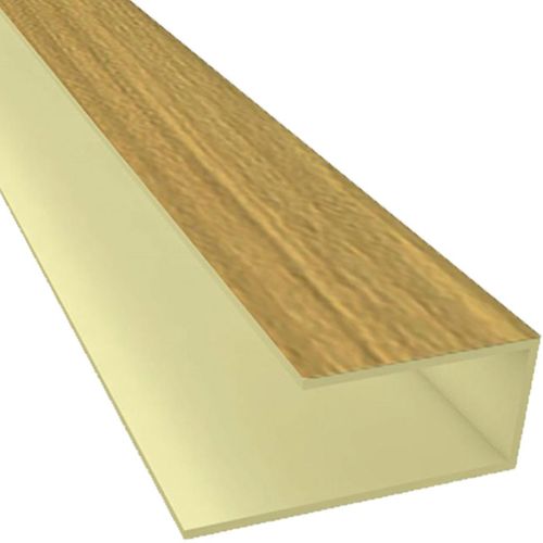 Rodaforro Acabamento PVC Convencional Revid Madeira Painel Ripado 2 3M N002.255.3 Plasbil