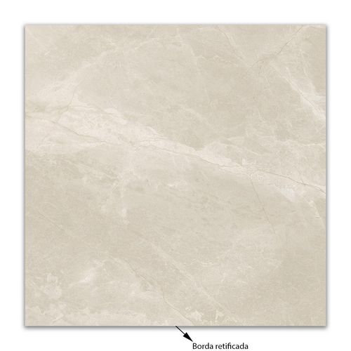 Porcelanato "A" 72x72 Fuji Sand Polido Retificado 3054-A Delta
