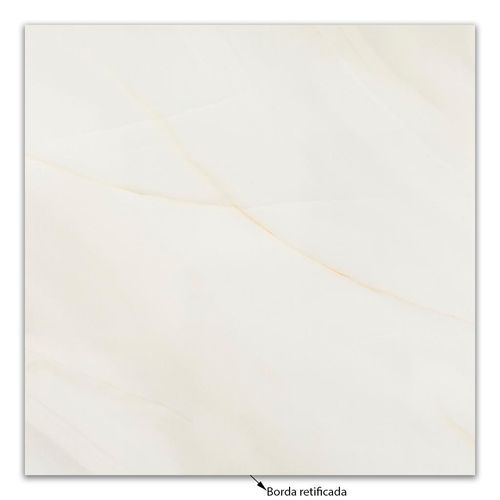 Porcelanato "A" 90x90 Onix Cristal Acetinado Retificado 8060740 Eliane