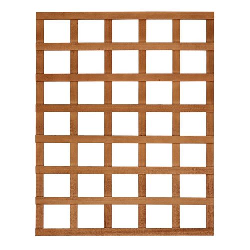 Treliça de Madeira Eucalipto 70x90cm Stain Jatobá T594 Massol