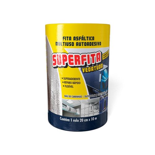 Fita Veda Tudo  Denver 20cmx10m Adesiva Superfita Multiuso