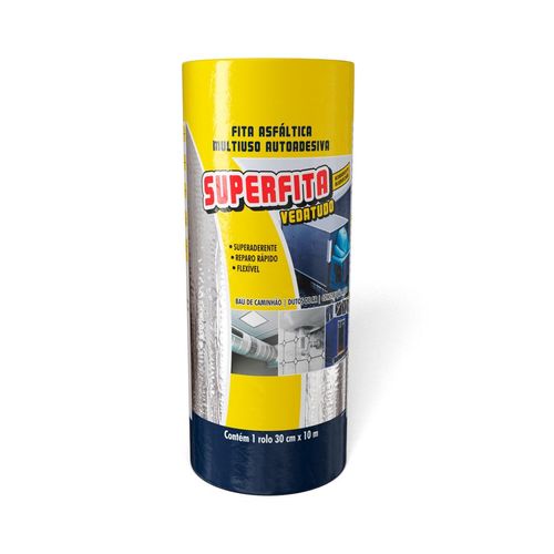 Fita Veda Tudo  Denver 30cmx10m Adesiva Superfita Multiuso