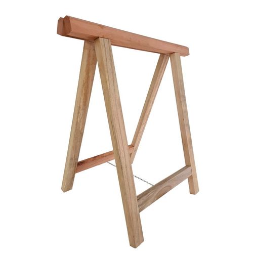 Cavalete Eucalipto 75x80cm Reforçado Suporta 350kg CR69 Massol