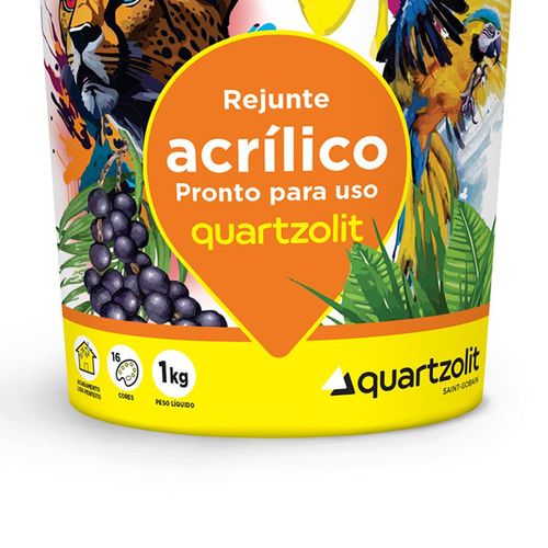 Rejunte Acrílico Quartzolit Corda 1Kg
