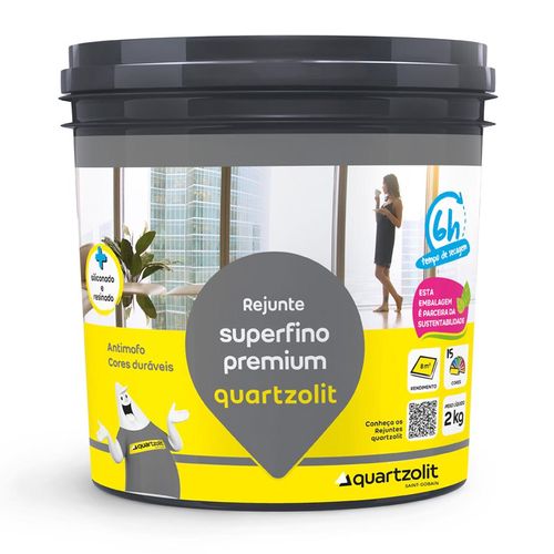 Rejunte Superfino Premium Quartzolit Corda 2kg
