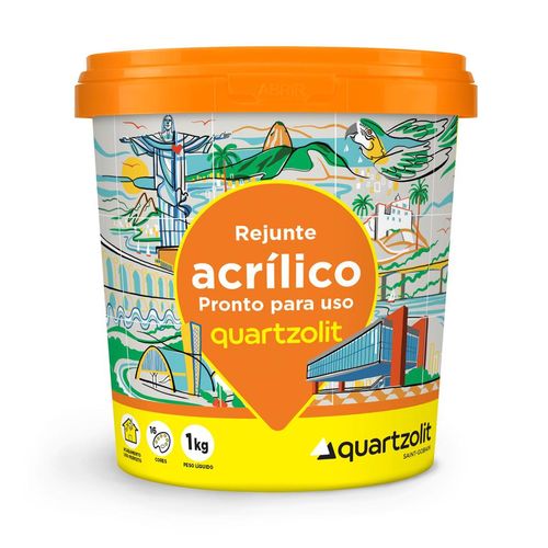 Rejunte Acrílico Quartzolit Cairo 1Kg