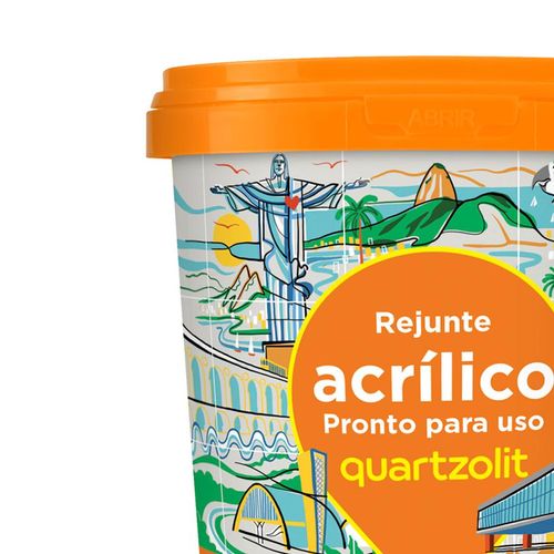 Rejunte Acrílico Quartzolit Cairo 1Kg