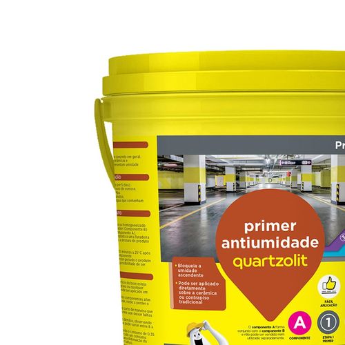 Primer Base Quartzolit Anti Umidade RU Componente 2,5kg