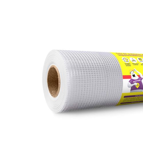 Tela poliéster super flexível branca de 0,73cm x 10m. Múltiplos usos. Compre agora na Balaroti. Confira promoções exclusivas no site!