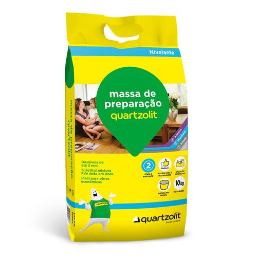 Massa de preparação cinza 10kg para nivelar e uniformizar superfícies antes da pintura. Produto de qualidade com entrega ágil. Compre agora!
