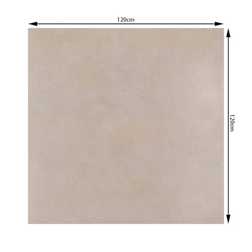 Porcelanato Natural Portobello Hit Gris 9mm Retificado "A" 120x120cm