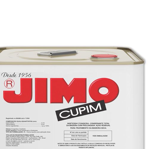 Jimo Cupim 18L Marrom Escuro da Balaroti. Durabilidade e beleza para sua obra. Compre agora com entrega rápida!