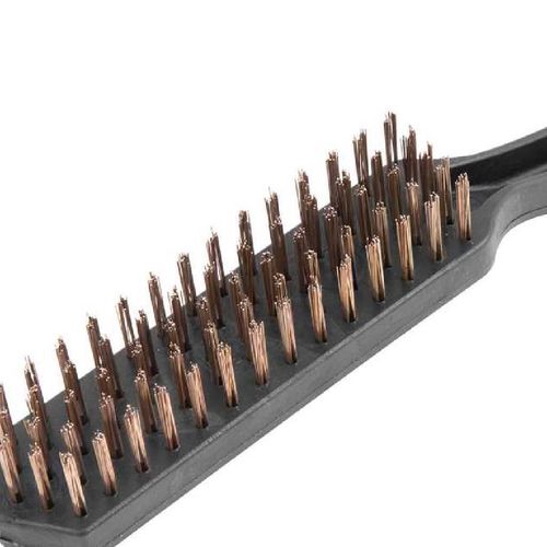 Escova Manual Cerdas de Aço 5 Fileiras Vonder com Cabo de Plástico