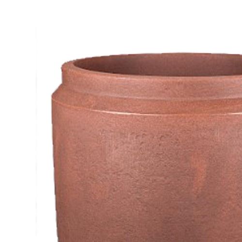 Vaso Latte Japi Aço Corten 32cm