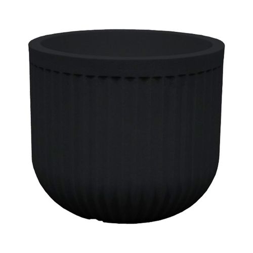 Vaso Cilíndrico Japi Atenas Chumbo 36cm