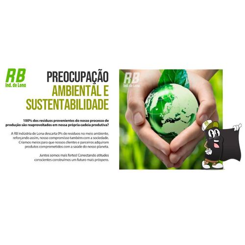 Lona Plástica Lonas Paraná Preta Premium Econômica 4x100m 8kg