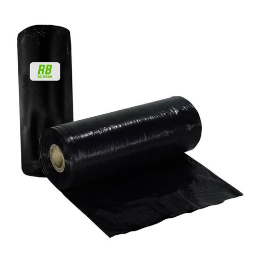 Lona Plástica Lonas Paraná Preta Premium Extra Forte 8x100m 90kg