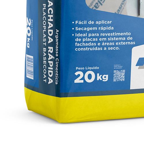 Argamassa Placo Placoplast Basecoat GRX 20kg