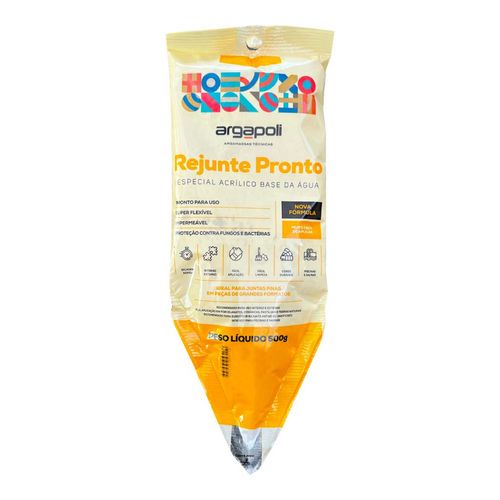 Rejunte Acrílico Argapoli Café 500g