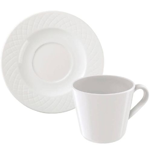 Xicara para Chá com Pires 185ml Ingrid 96011837 Tramontina