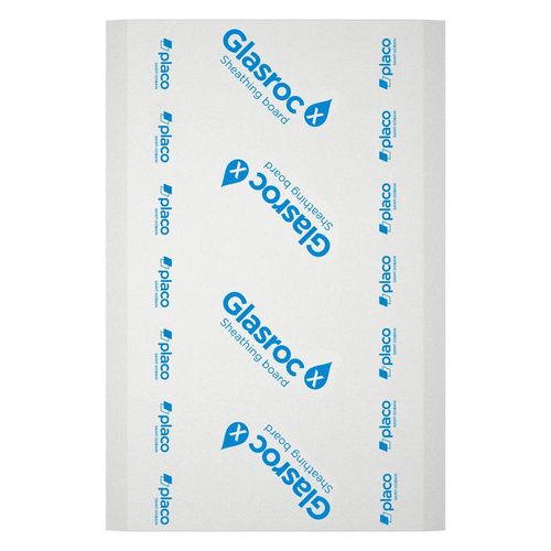 Placa de Gesso Glasroc Placo Branco 12,5mm 1,20x2,40m