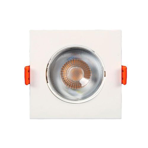 Spot de Embutir Easy Led 7w Quadrado Branco Luz Neutra 630LM YQ093074BCDEAV2 Llumm Bronzearte