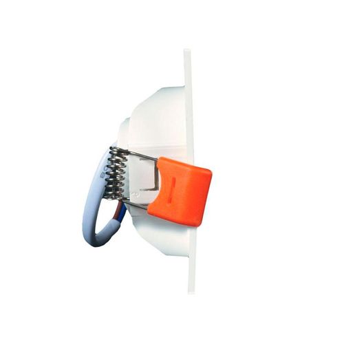 Spot de Embutir Easy Led 5w Quadrado Branco Luz Branca 450LM YQ093056BCDEAV2 Llumm Bronzearte