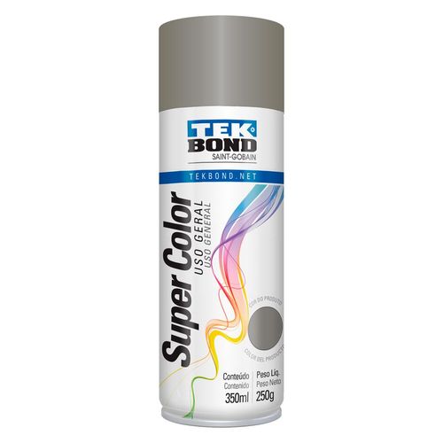 Tinta Spray Tekbond Uso Geral Platina 350ml